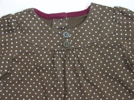 J198 puntíkované triko vel. 62, mothercare,62