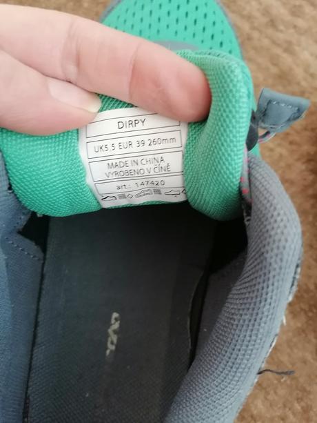 Trekové boty, 39
