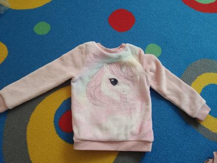 Mikina s jednorožcem, h&m,116