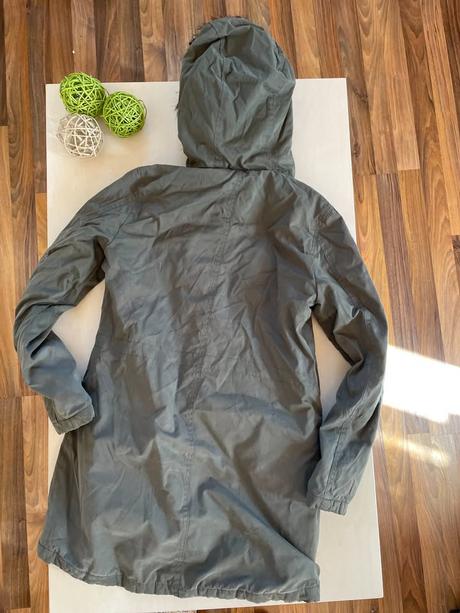 Khaki delší bunda, vel xs, atmosphere, atmosphere,xs