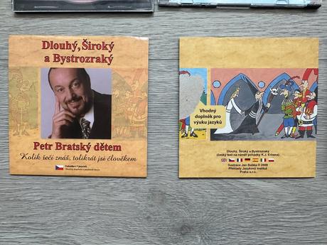 Cd - pohádky a ukolébavky pro děti, 3 ks,