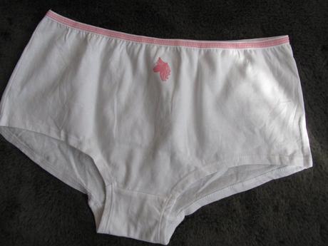 Bílé bavlněné kalhotky, george,164