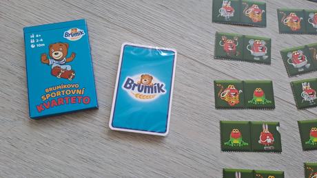 Stolní hry, 2 ks - brumíkovo kvarteto, mcdonald,