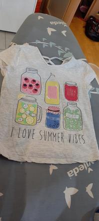 Dívčí tričko značky little kids, vel. 7-8let, 128