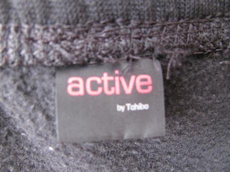 Černé pružné podvlékací legíny tchibo, tchibo,s