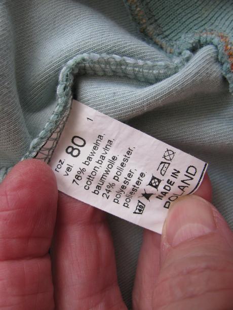 Krásná mátová velurová tepláková souprava s kapucí, 80