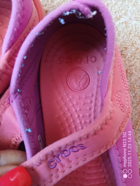 Baleríny zn."crocs" vel."20,5cm", crocs