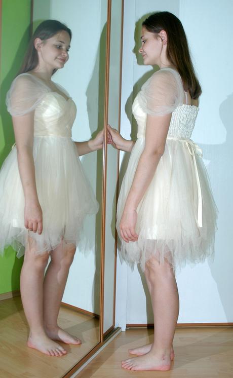 Slavnostní společenské krátké šaty taneční, 36