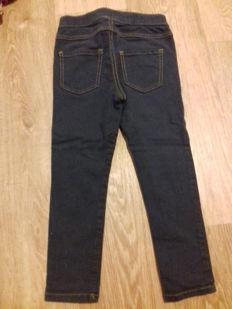 Riflové legíny, h&m,104