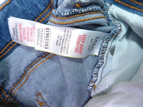 Kraťase s regulací vel.164, marks & spencer,164