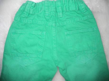 Riflové kraťasy, denim,110