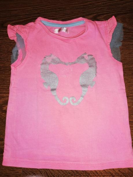 Tričko s mořským koníkem, pepco,80