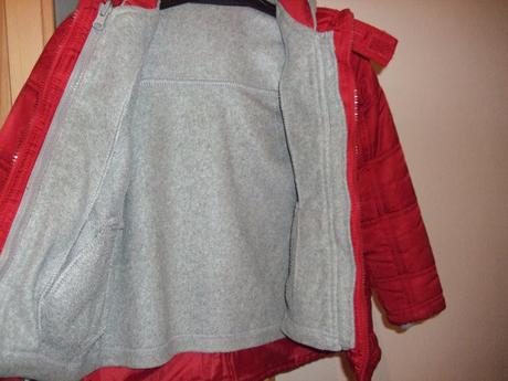 Bunda + flísová mikinka 3v1, cherokee,122