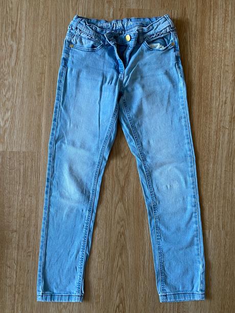 Dívčí set - trika, rifle - 8ks - vel. 134, 122–134