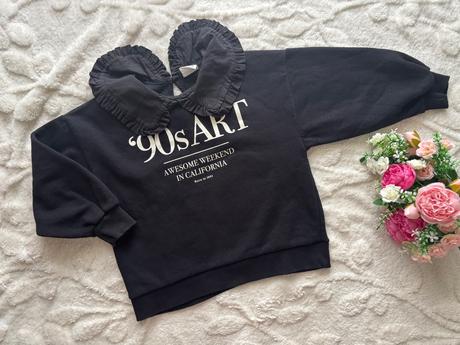 Mikina černá zn. zara - v.122, zara,122