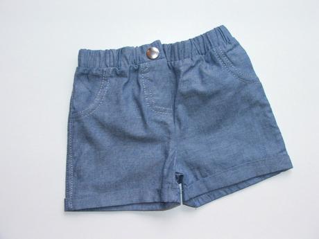 K267 kraťasy z odlehčené rifloviny vel. 56, f&f,56