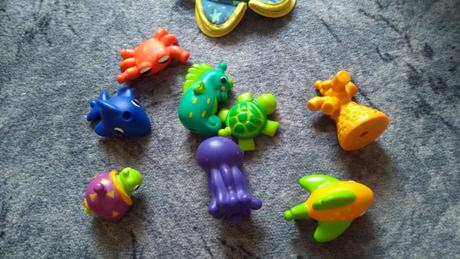 Hračky do vody a chrastítko, 