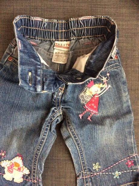 Džíny s vílou zn. next, next,68