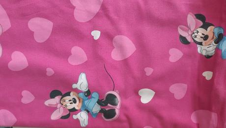 Bavlněné povlečení s minnie, šířka (cm): 130,délka (cm): 200