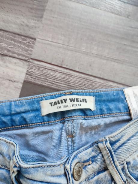 Trhané džíny tally weijl, velikost 34, tally weijl,34