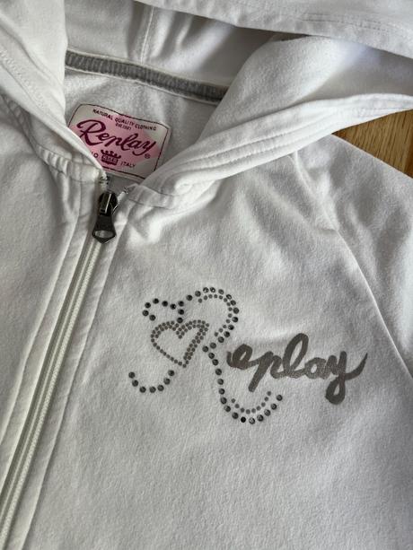 Mikina & klokanka s kapucí replay vel. 164, replay,164