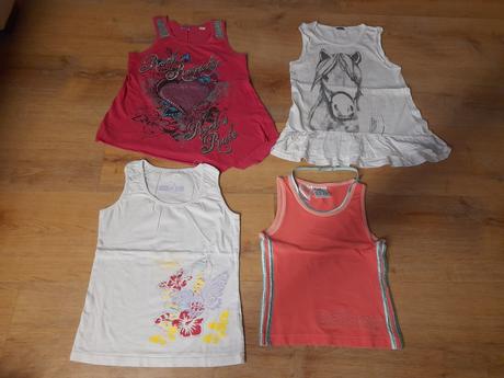 4x tílko, faf, tcm, adidas, vel 134/140, adidas,140