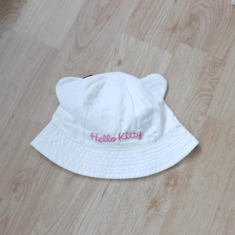 Čepice, klobouk hello kitty bílá 86/98, h&m,86