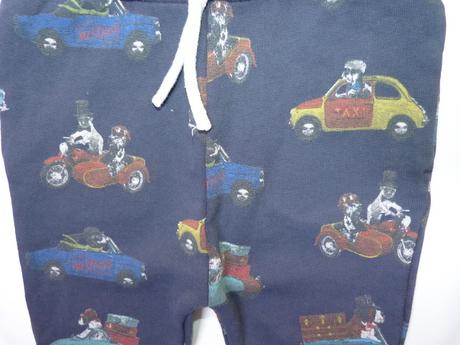 Tepláčky s auty vel.80, next,80