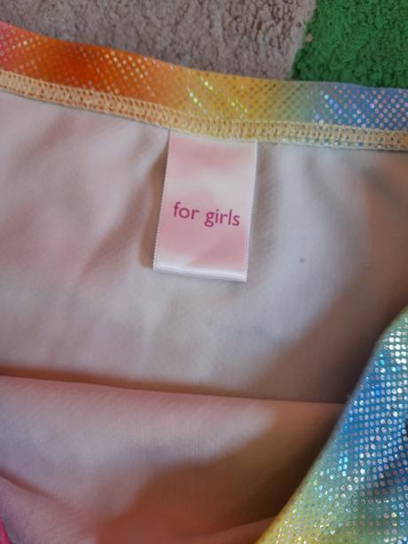 Sukně duhová plavková for girls, 116