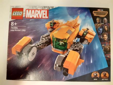 Lego marvel 76254 vesmírná loď malého rocketa,