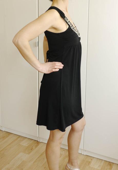 Cerna tunika / minisaty vel.32/34 b.p.c., bonprix,xs