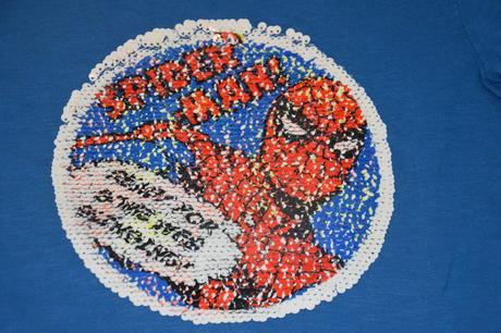 116 122 bavlněné triko s měnícím obrázkem, marvel,116