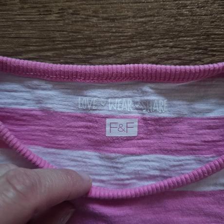 Dívčí šaty f&f vel. 128, f&f,128