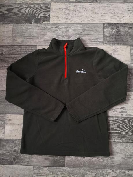 Mikina fleece se stojáčkem, 146