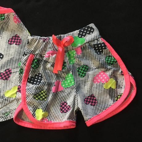 Vel. 98 letní komplet se srdíčky, 98