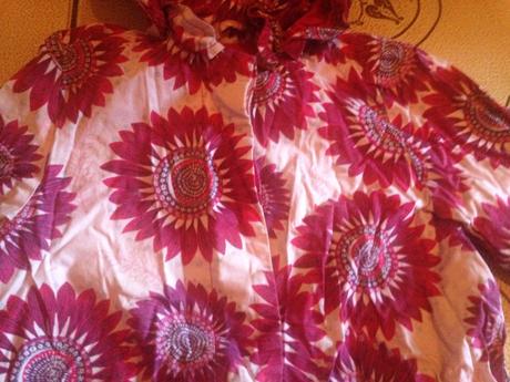 Dívčí bunda mandaly - květy vel. 92 - 98, john lewis,92