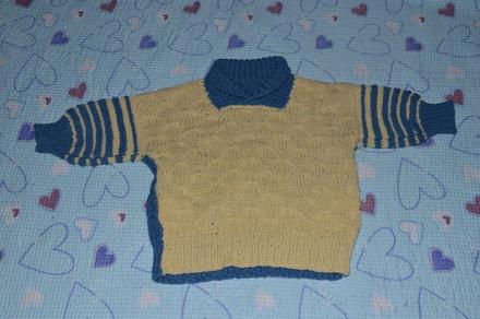 Teplý svetr, příjemná příze, 86