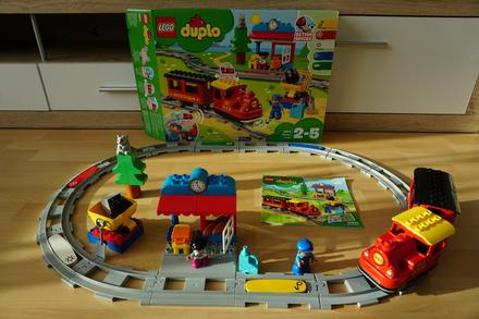 Lego duplo 10874 parní vláček,