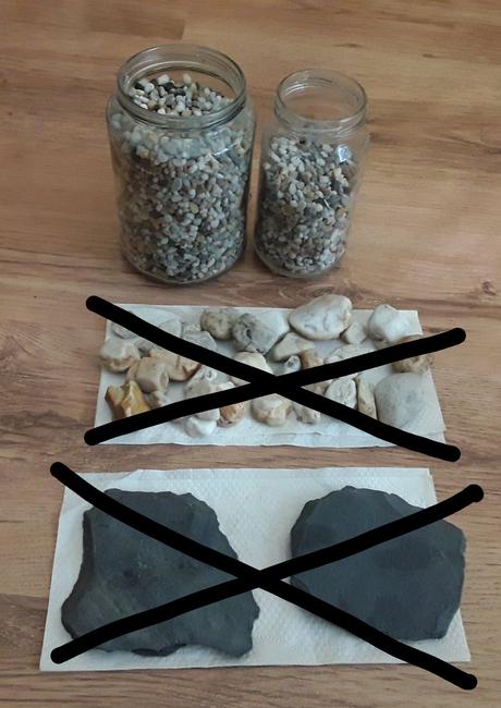 Kamínky mix z akvária, 