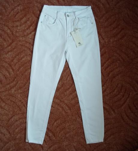 Bílé kalhoty rifle džíny, 36