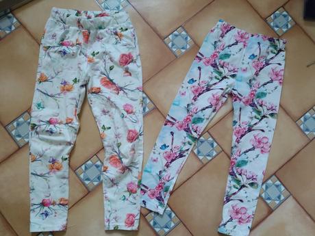2 x kalhoty lily grey, 116