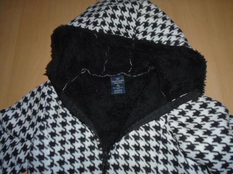 Kabátek chlupatka vel 7/8 let, 128