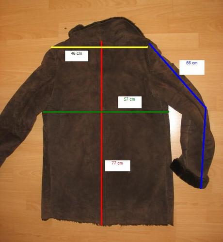 Zimní kožich wilsons the leather experts, vel. m/l, m