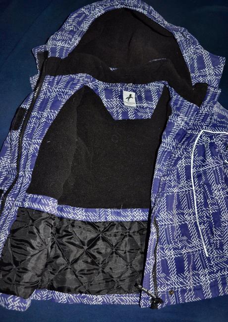 Sportovní zimní bunda v.116,uvnitř fleece, c&a,116