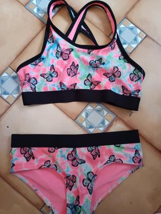 Dívčí plavky hm - 134/140, h&m,134