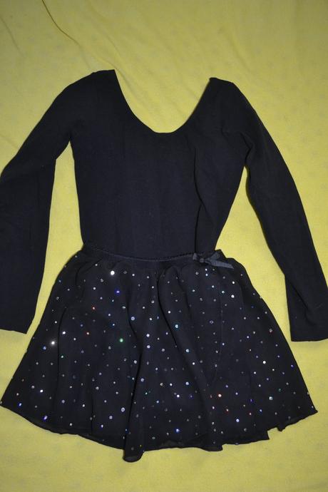 Cvičební gymnastický trikot na 4-6 let, 110 / 116 / 122