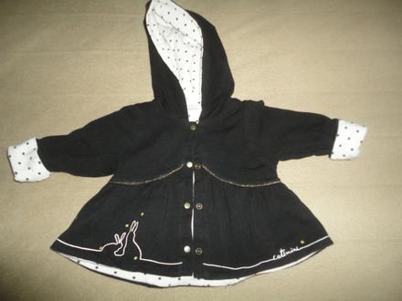 Jako nový oboustranný kabátek catimini, vel. 68, 68