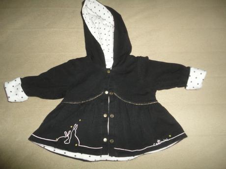 Jako nový oboustranný kabátek catimini, vel. 68, 68