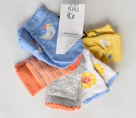 Ponožky vel. newborn, f&f,17