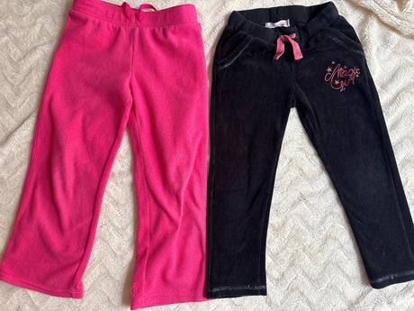 Teplaky cerne a ruzove 110, old navy,110